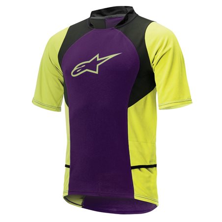 MAILLOT ALPINESTARS DROP 2 (MORADO/AMARILLO)
