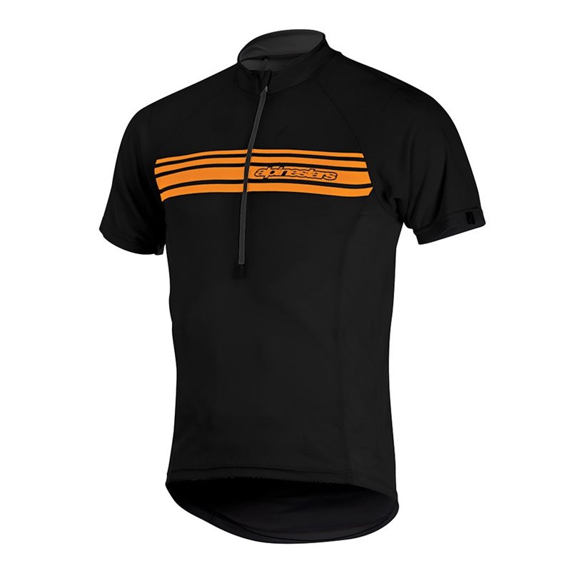 MAILLOT ALPINESTARS LUNAR (BLACK/SPICY ORANGE)