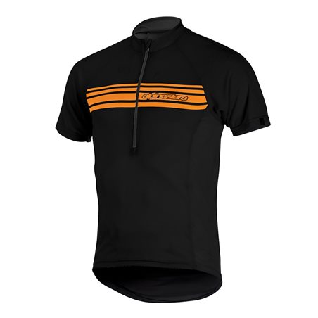 MAILLOT ALPINESTARS LUNAR (BLACK/SPICY ORANGE)