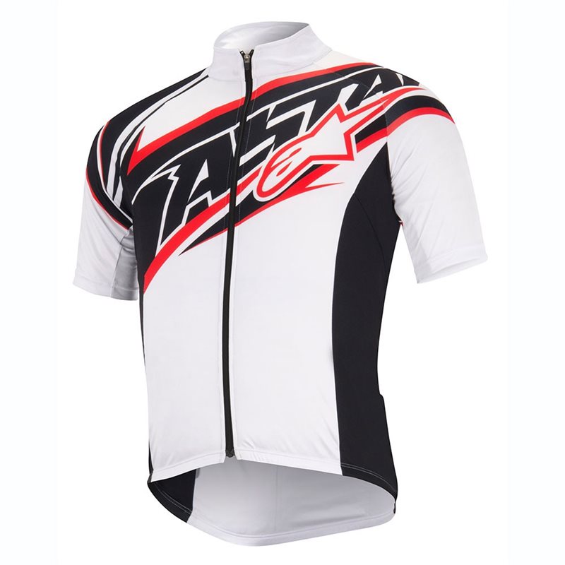 MAILLOT ALPINESTARS NEMESIS TEAM (BLANCO/NEGRO/ROJO)