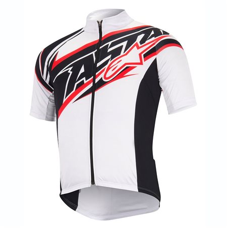 MAILLOT ALPINESTARS NEMESIS TEAM (BLANCO/NEGRO/ROJO)