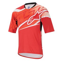 MAILLOT ALPINESTARS SIGHT (RED/SPICY ORANGE)