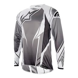 MAILLOT MANGA LARGA ALPINESTARS A-LINE (GRIS/NEGRO)