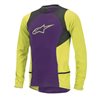 MAILLOT MANGA LARGA ALPINESTARS DROP 2 (MORADO/AMARILLO)