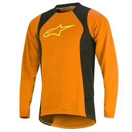 MAILLOT MANGA LARGA ALPINESTARS DROP 2 (NARANJA/AMARILLO)