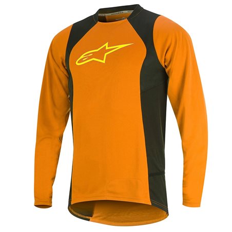 MAILLOT MANGA LARGA ALPINESTARS DROP 2 (NARANJA/AMARILLO)