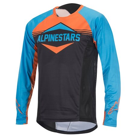 MAILLOT MANGA LARGA ALPINESTARS MESA (AZUL/NARANJA)
