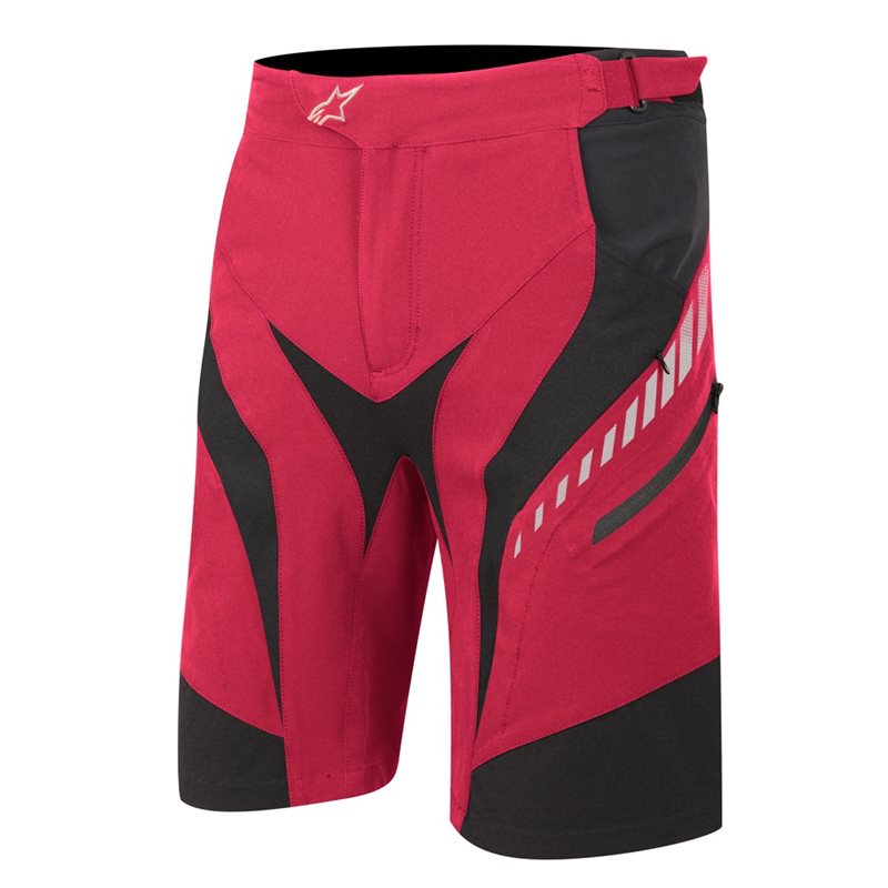 PANTALÓN CORTO ALPINESTARS DROP (ROJO/NEGRO)
