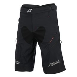 PANTALÓN CORTO ALPINESTARS DROP 2 (NEGRO/BLANCO)