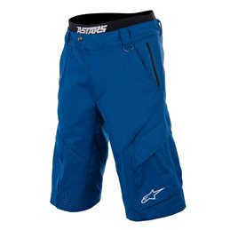 PANTALÓN CORTO ALPINESTARS MANUAL (AZUL/BLANCO)
