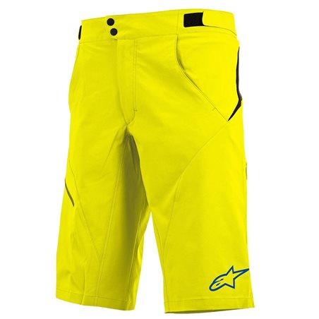 PANTALÓN CORTO ALPINESTARS PATHFINDER (ACID YELLOW/ABYSS BLUE)