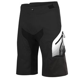 PANTALÓN CORTO ALPINESTARS PREDATOR (NEGRO/BLANCO)