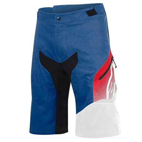 PANTALÓN CORTO ALPINESTARS PREDATOR (ROYAL BLUE/RED/WHITE)