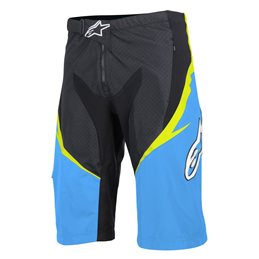 PANTALÓN CORTO ALPINESTARS SIGHT (NEGRO/CYAN/AMARILLO)