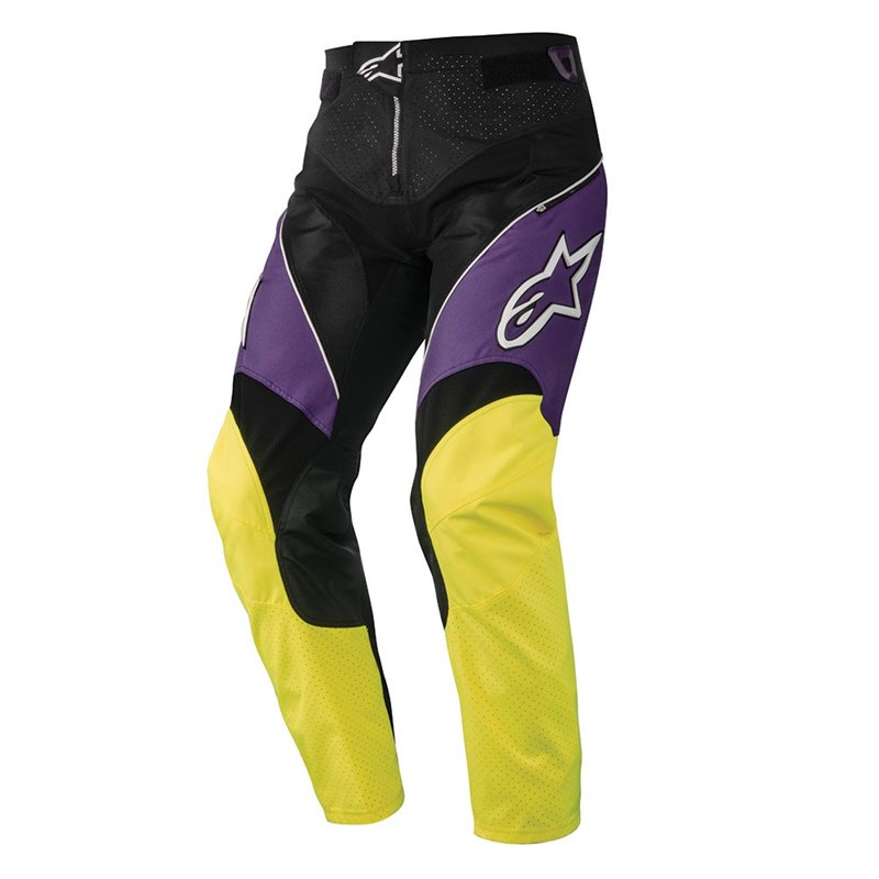 PANTALONES ALPINESTARS A-LINE 2 (MORADO/AMARILLO)