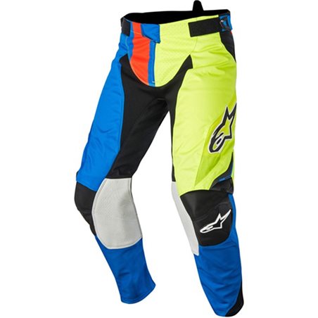 PANTALONES ALPINESTARS TECHSTAR FACTORY (AZUL/AMARILLO/ROJO)