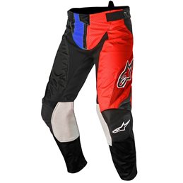 PANTALONES ALPINESTARS TECHSTAR FACTORY (NEGRO/ROJO/AZUL)