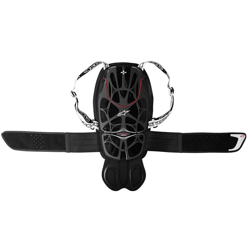 PROTECTOR ESPALDA ALPINESTARS BIONIC (NEGRO/ROJO)