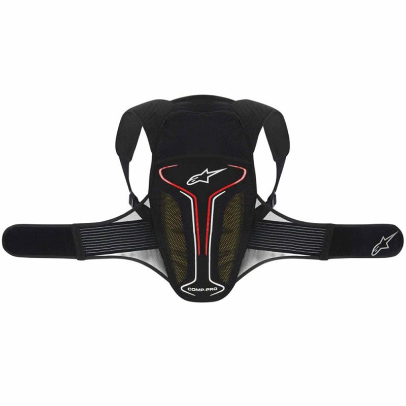 PROTECTOR ESPALDA ALPINESTARS EVOLUTION (NEGRO/BLANCO/ROJO)