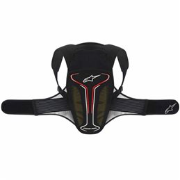 PROTECTOR ESPALDA ALPINESTARS EVOLUTION (NEGRO/BLANCO/ROJO)