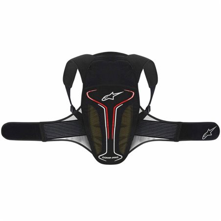PROTECTOR ESPALDA ALPINESTARS EVOLUTION (NEGRO/BLANCO/ROJO)