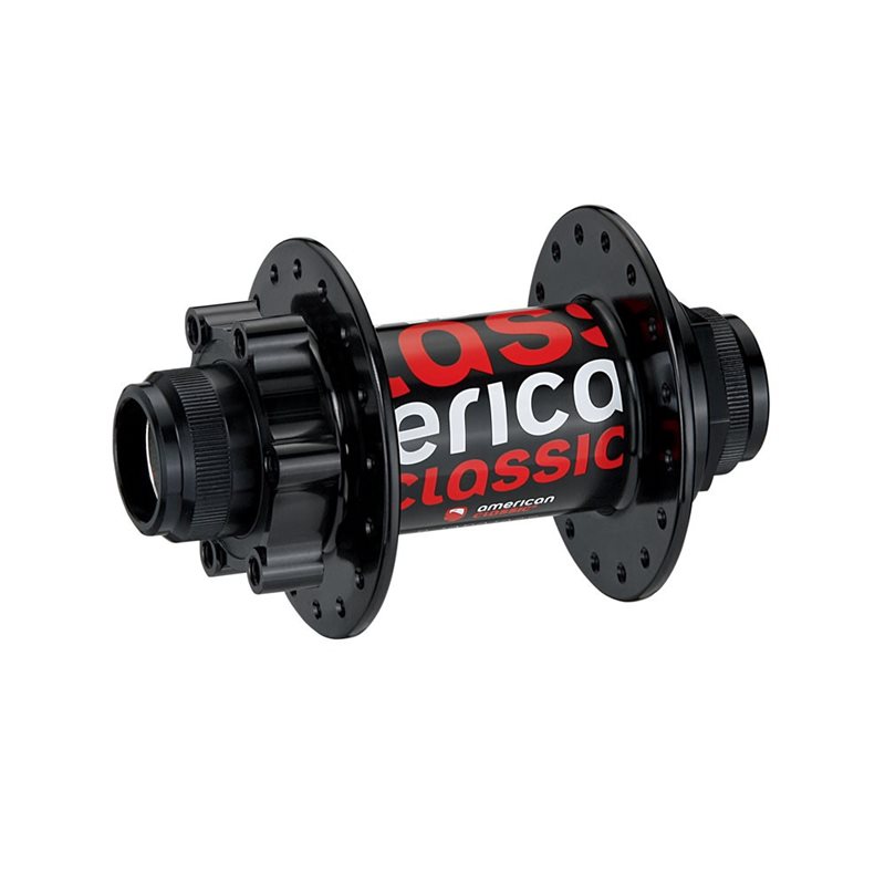 BUJE DELANTERO AMERICAN CLASSIC THRU AXLE 20 MM (32 AGUJEROS)