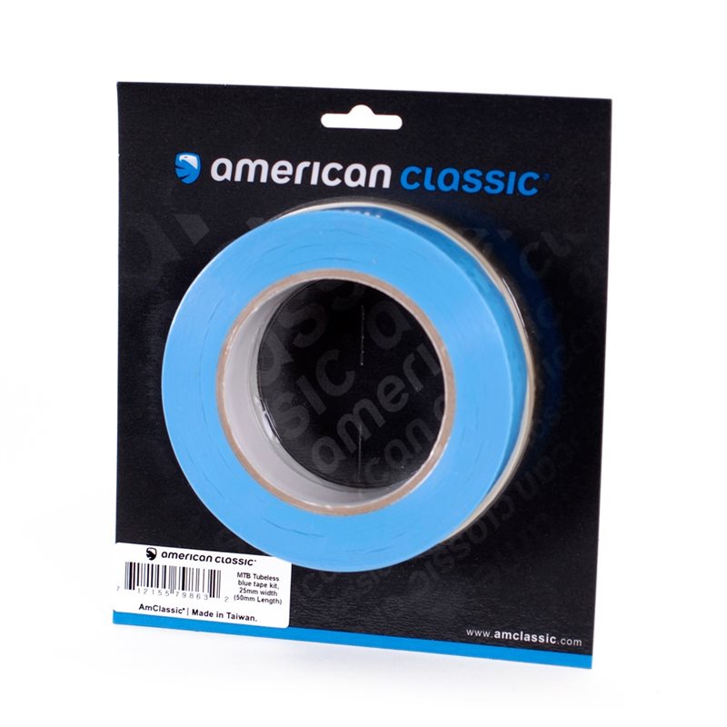 KIT CINTA TUBELESS AMERICAN CLASSIC (25 MM X 50 M)