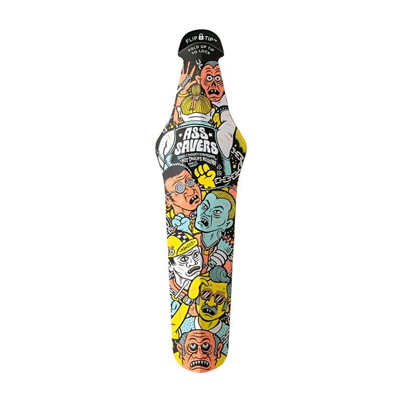 GUARDABARROS TRASERO ASS SAVERS REGULAR (MONSTER MAYHEM)