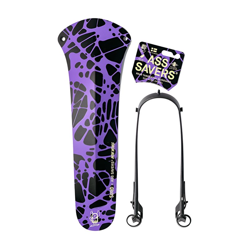 GUARDABARROS TRASERO ASS SAVERS WIN WING 2 GRAVEL (SQUID)