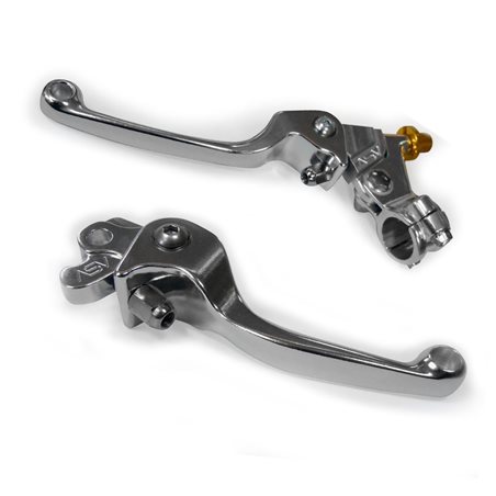 CONJUNTO MANETAS ASV F1 FRENO-EMBRAGUE KTM (BREMBO)