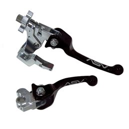 CONJUNTO MANETAS FRENO NISSIN Y EMBRAGUE ASV F3 (4T)