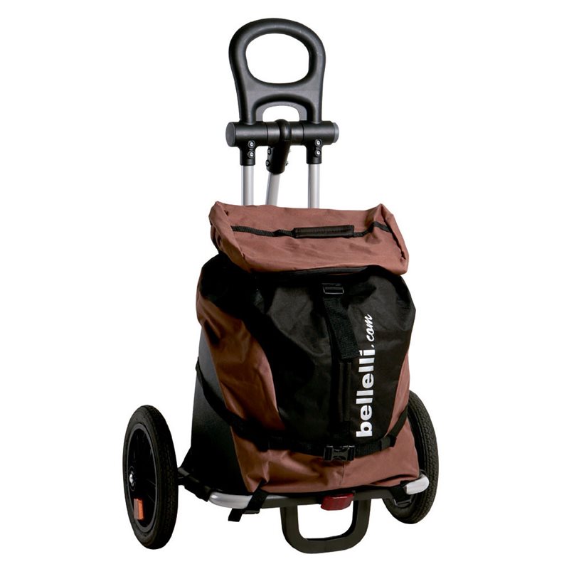 CARRITO BELLELLI B-TOURIST + BOLSA MARRÓN (SISTEMA RACK FIX)