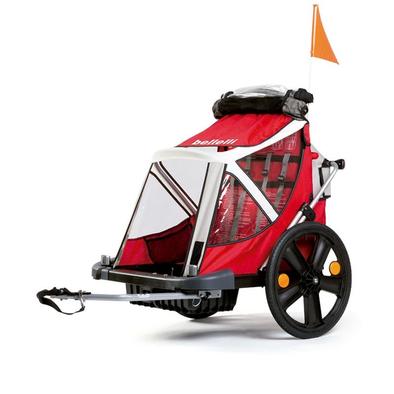 CARRITO BELLELLI B-TRAVEL (ROJO/GRIS/BLANCO)
