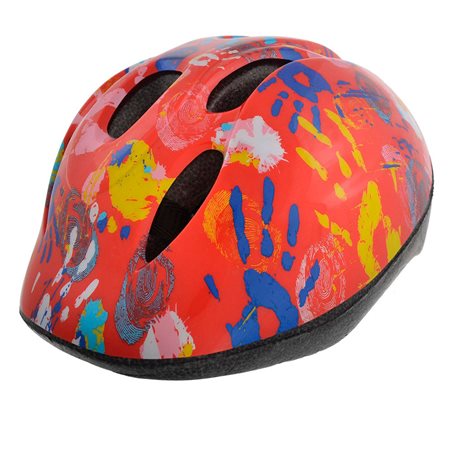 CASCO INFANTIL BELLELLI HAND PRINT ORANGE