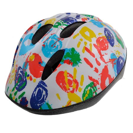 CASCO INFANTIL BELLELLI HAND PRINT WHITE