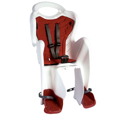 SILLA INFANTIL TRASERA BELLELLI MR FOX CLAMP (BLANCO/ROJO)