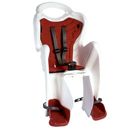 SILLA INFANTIL TRASERA BELLELLI MR FOX STANDARD B-FIX (BLANCO/ROJO)