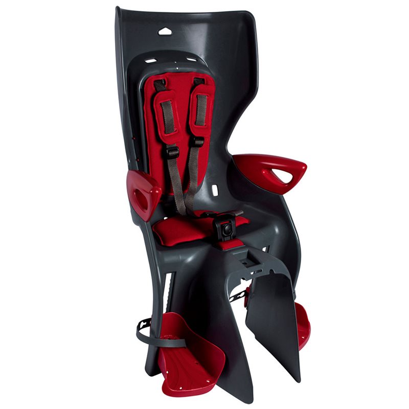 SILLA INFANTIL TRASERA BELLELLI SUMMER STANDARD B-FIX XL (GRIS/ROJO)