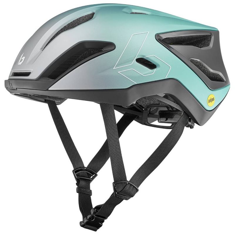 CASCO BOLLE EXO MIPS (GREEN/GREY METALLIC)