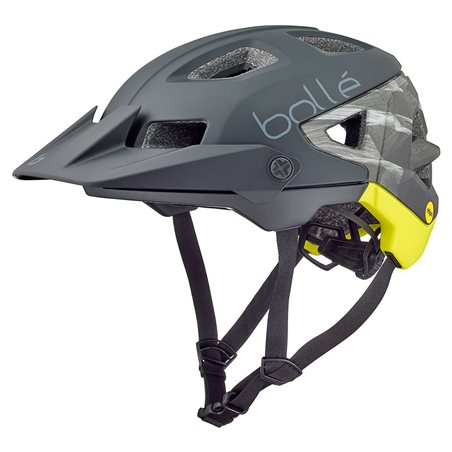 CASCO BOLLE TRACKDOWN MIPS (NEGRO/ACID MATE)
