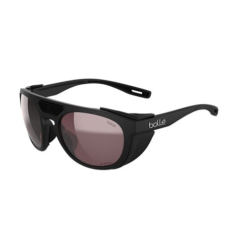 GAFAS BOLLE ADVENTURER BLACK MATTE (LENTE FOTOCROMÁTICA BLACK GUN)