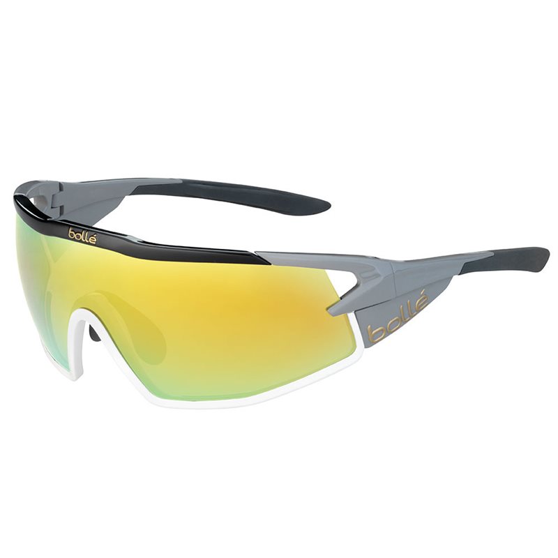 GAFAS BOLLE B-ROCK PRO SHINY BLACK (LENTE BROWN GOLD)