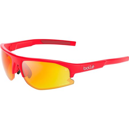 GAFAS BOLLE BOLT 2.0 RED MATTE (LENTES FOTOCROMÁTICAS PHANTOM BROWN RED)