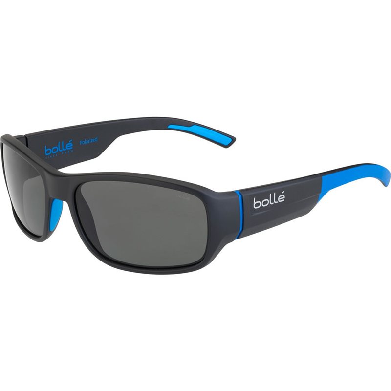 GAFAS BOLLE HERON BLACK BLUE MATTE (LENTES POLARIZADAS TNS)