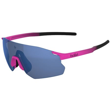 GAFAS BOLLE ICARUS PINK BLACK MATTE (LENTE BROWN BLUE)