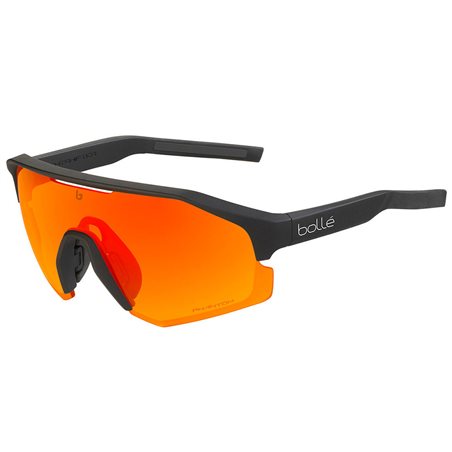 GAFAS BOLLE LIGHTSHIFTER MATTE BLACK (LENTE FOTOCROMÁTICA MARRÓN/ROJA)