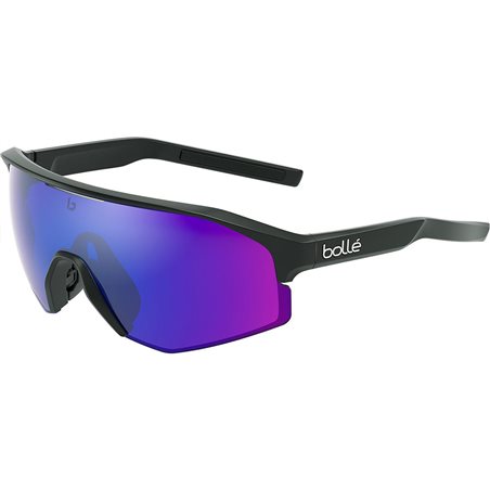 GAFAS BOLLE LIGHTSHIFTER XL NEGRO MATE (LENTE MARRÓN AZUL)
