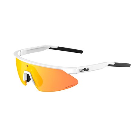 GAFAS BOLLE MICRO EDGE WHITE MATTE (LENTE FOTOCROMÁTICA BROWN RED)