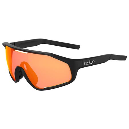 GAFAS BOLLE SHIFTER BLACK MATTE (LENTE FOTOCROMÁTICA BROWN RED)