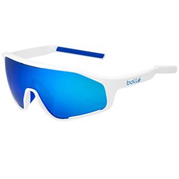 GAFAS BOLLE SHIFTER SHINY WHITE (LENTE BROWN BLUE)